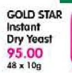 Gold Star Instant Dry Yeast-48x10gm