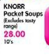 Knorr Pack Of Soups(Excludes Tasty Range)-10's