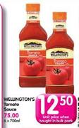 Willington's Tomato Sauce-700ml