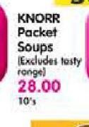 Knorr Packet Soups (Excludes Tasty Range)-10's
