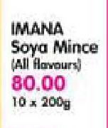 Imana Soya Mince (All Flavours)-10 x 200g