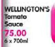 Wellington's Tomato Sauce -6X700ml 