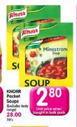 Knorr Packet Soups(Excludes Testy Range)-Each
