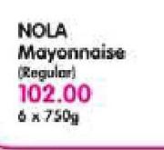 Nola Mayonnaise(Regular)-6X750g