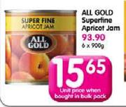 All Gold Superfine Apricot Jam-900g Each