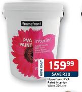 Homefront PVA Paint Interior White-20Ltr Each