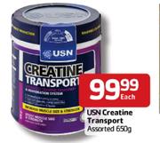 USN Creatine Transport Assorted-650g Each