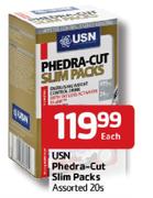 USN Phedra-Cut Slim Packs Assorted-20's Each