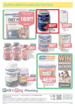 Pick N Pay Pharmacy : So Many Ways To Stay Healthy For Less (20 Aug - 1 Sep 2013), page 4