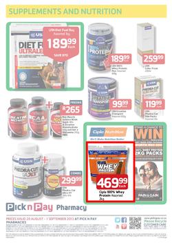 Pick N Pay Pharmacy : So Many Ways To Stay Healthy For Less (20 Aug - 1 Sep 2013), page 4