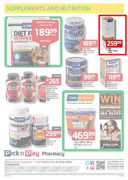 Pick N Pay Pharmacy : So Many Ways To Stay Healthy For Less (20 Aug - 1 Sep 2013), page 4