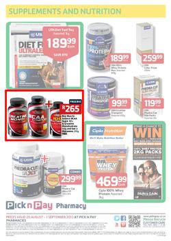 Pick N Pay Pharmacy : So Many Ways To Stay Healthy For Less (20 Aug - 1 Sep 2013), page 4