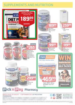 Pick N Pay Pharmacy : So Many Ways To Stay Healthy For Less (20 Aug - 1 Sep 2013), page 4