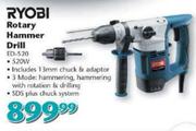 Ryobi Rotary Hammer Drill (ED-520)-520W 