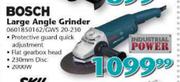 Bosch Large Angle Grinder (0601850162/GWS 20-230)