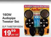 Audiopipe Tweeter Set-160W Per Set (ELP.TWEETER160W)