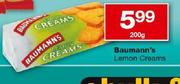 Baumann's Lemon Creams-200g Each