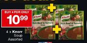 4 X Knorr Soup-Each