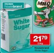 Housebrand White Sugar-2.5Kg Each