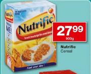 Nutrific Cereal-900g Each