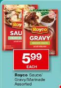 Royco Sauce/Gravy/Marinade Assorted-Each