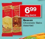  Beacon Chocolate Slabs-90g Each