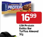 USN Protein Delite Bar  Toffee Almond-50g