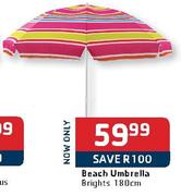 Beach Umbrella Brights-180cm