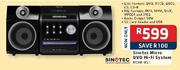 Sinotec Micro DVD Hi-Fi System (MDHF-X51)