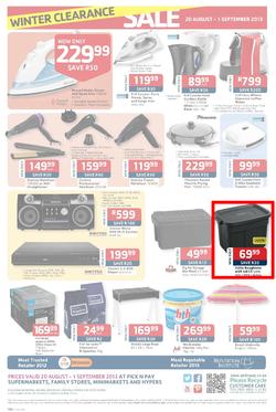 Pick N Pay : Winter Clearance Sale (20 Aug - 1 Sep 2013), page 4