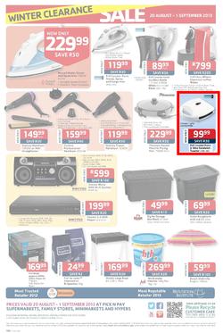 Pick N Pay : Winter Clearance Sale (20 Aug - 1 Sep 2013), page 4