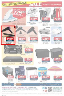 Pick N Pay : Winter Clearance Sale (20 Aug - 1 Sep 2013), page 4