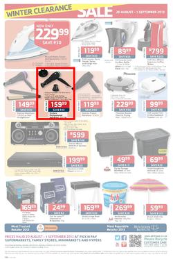 Pick N Pay : Winter Clearance Sale (20 Aug - 1 Sep 2013), page 4