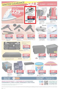 Pick N Pay : Winter Clearance Sale (20 Aug - 1 Sep 2013), page 4