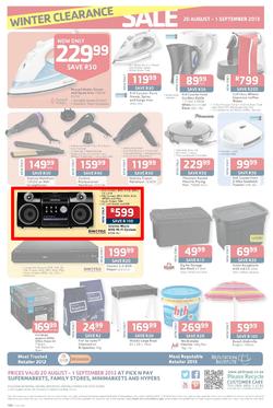 Pick N Pay : Winter Clearance Sale (20 Aug - 1 Sep 2013), page 4