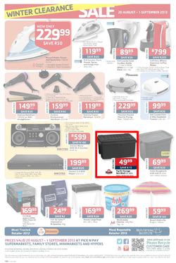 Pick N Pay : Winter Clearance Sale (20 Aug - 1 Sep 2013), page 4