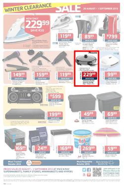 Pick N Pay : Winter Clearance Sale (20 Aug - 1 Sep 2013), page 4