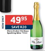 Kleine Draken Vin Doux Sparkling Wine-750ml