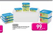 Addis 10 Piece Storage And Food Saver Set-Per Set