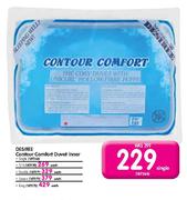 Desiree Contour Comfort Duvet Inner-Single Each