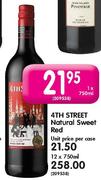 4th Street Natural Sweet Red-12 x 750ml