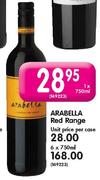 Arabella Red Range-1 x 750ml
