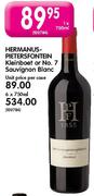 Hermanuspietersfontein Kleinboet Or No. 7 Sauvignon Blanc-12 x 750ml