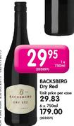 Backsberg Dry Red-1 x 750ml