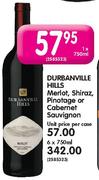 Durbanville Hills Merlot, Shiraz, Pinotage Or Cabernet Sauvignon-1 x 750ml