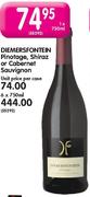 Diemersfontein Pinotage,Shiraz Or Cabernet Sauvignon-1 x 750ml