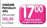 Vaseline Petroleum Jelly-250ml