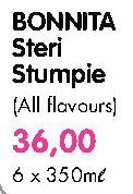 Bonnita Steri Stumpie - 6 x 350ml 