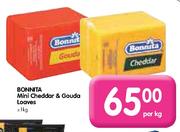 Bonnita Mini Cheddar & Gouda Loaves+- 1kg