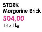 Stork Margarine Brick-18 x 1kg
